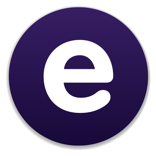 Logo Esurance, version icône, sur fond transparent