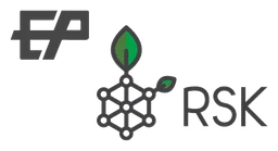 Etherparty logo, black version, on a transparent background