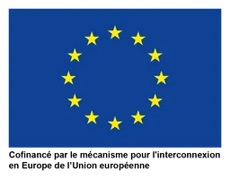 EU logo, horizontal version, on a transparent background