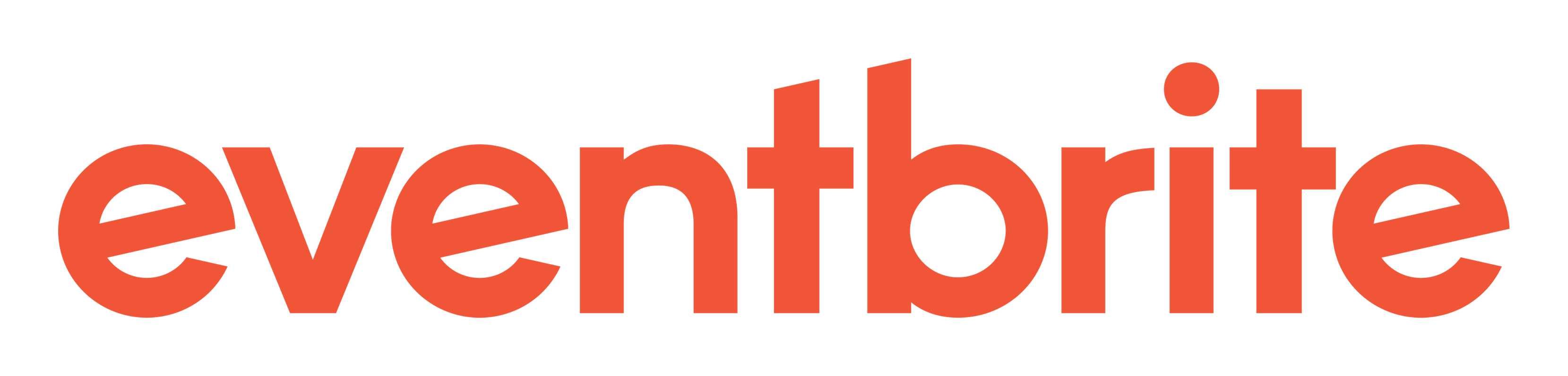 Eventbrite logo on a transparent background