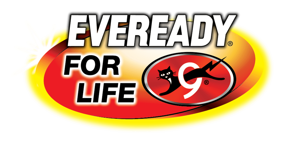 Eveready logo on a transparent background