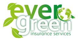 Evergreen logo, horizontal version, on a transparent background