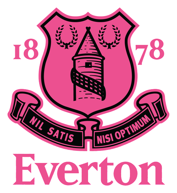 Everton logo on a transparent background