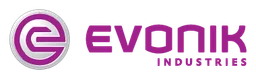 Evonik logo, wordmark version, on a transparent background