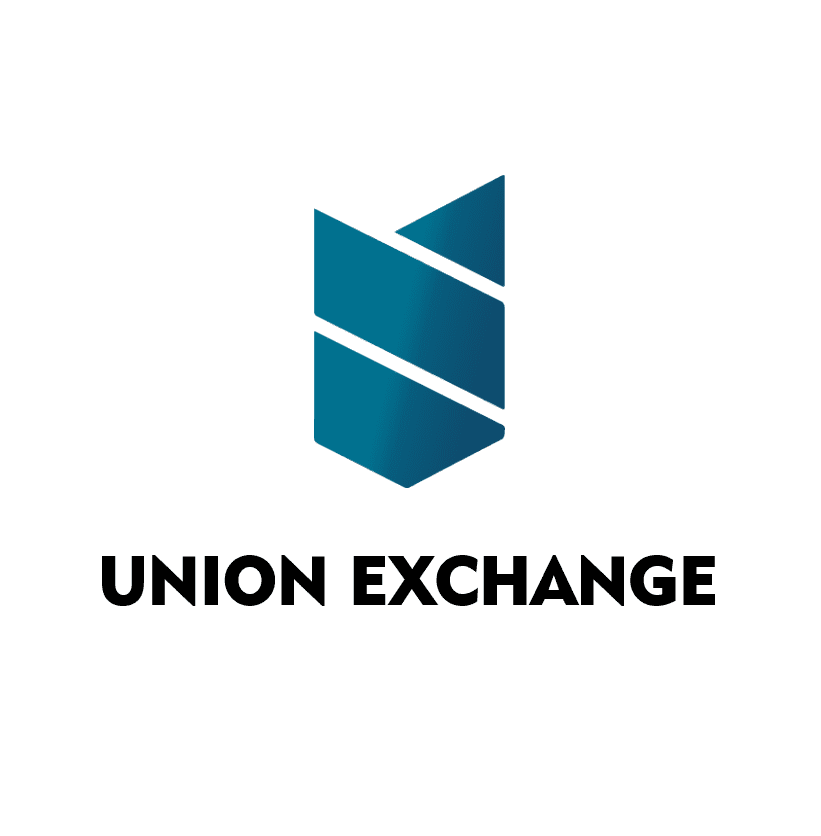 Exchange Union logo, horizontal version, on a transparent background