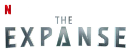 Expanse logo, monochrome wordmark version, on a transparent background