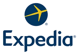 Expedia logo, horizontal version, on a transparent background