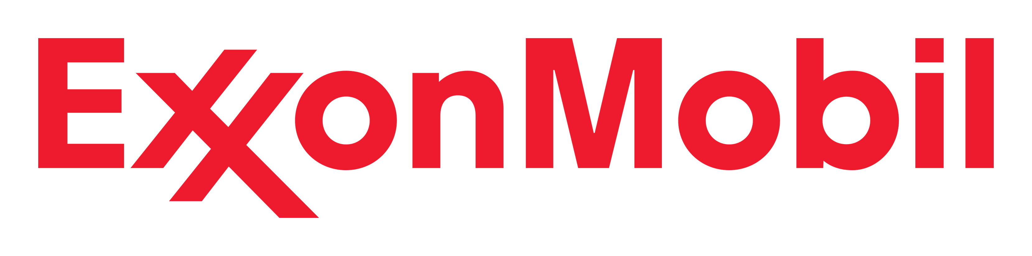Exxonmobil logo on a transparent background