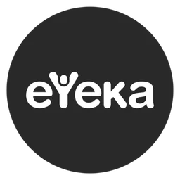 Eyeka logo, black icon version, on a transparent background