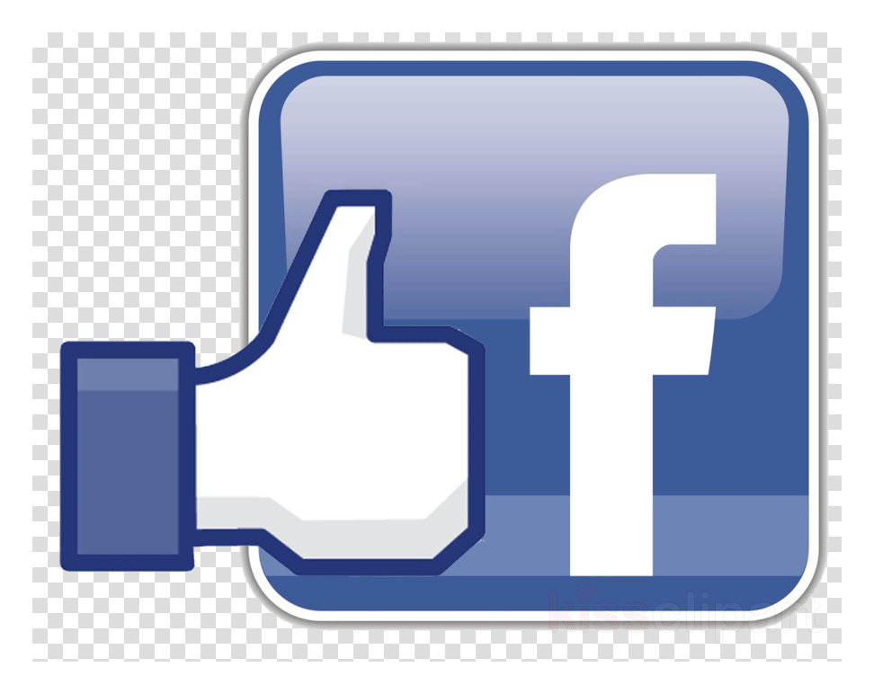 Facebook Like logo on a transparent background