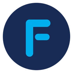 Factset logo, icon version, on a transparent background