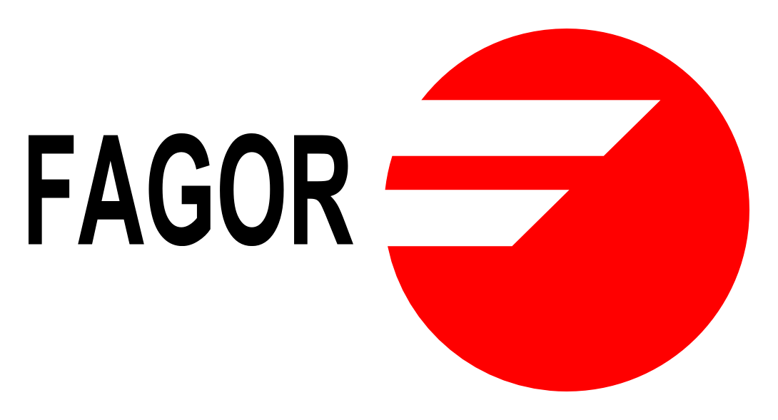 Fagor logo on a transparent background