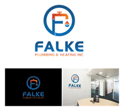 Falke logo, icon version, on a transparent background