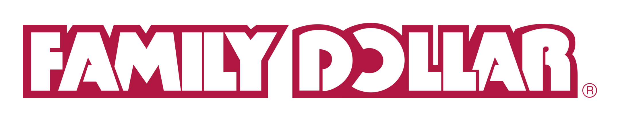 Family Dollar logo on a transparent background