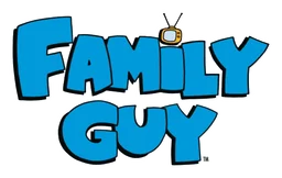 Family Guy Logo, Variante horizontal, auf transparentem Hintergrund