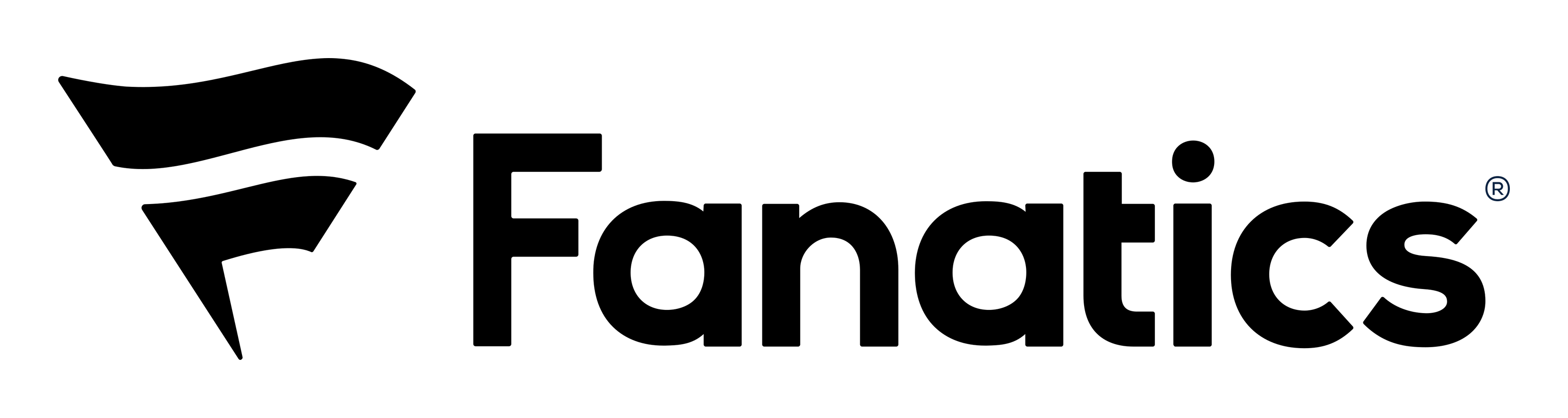 Fanatics logo on a transparent background