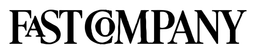 Logo da Fast Company, versão logotipo preto, em fundo transparente