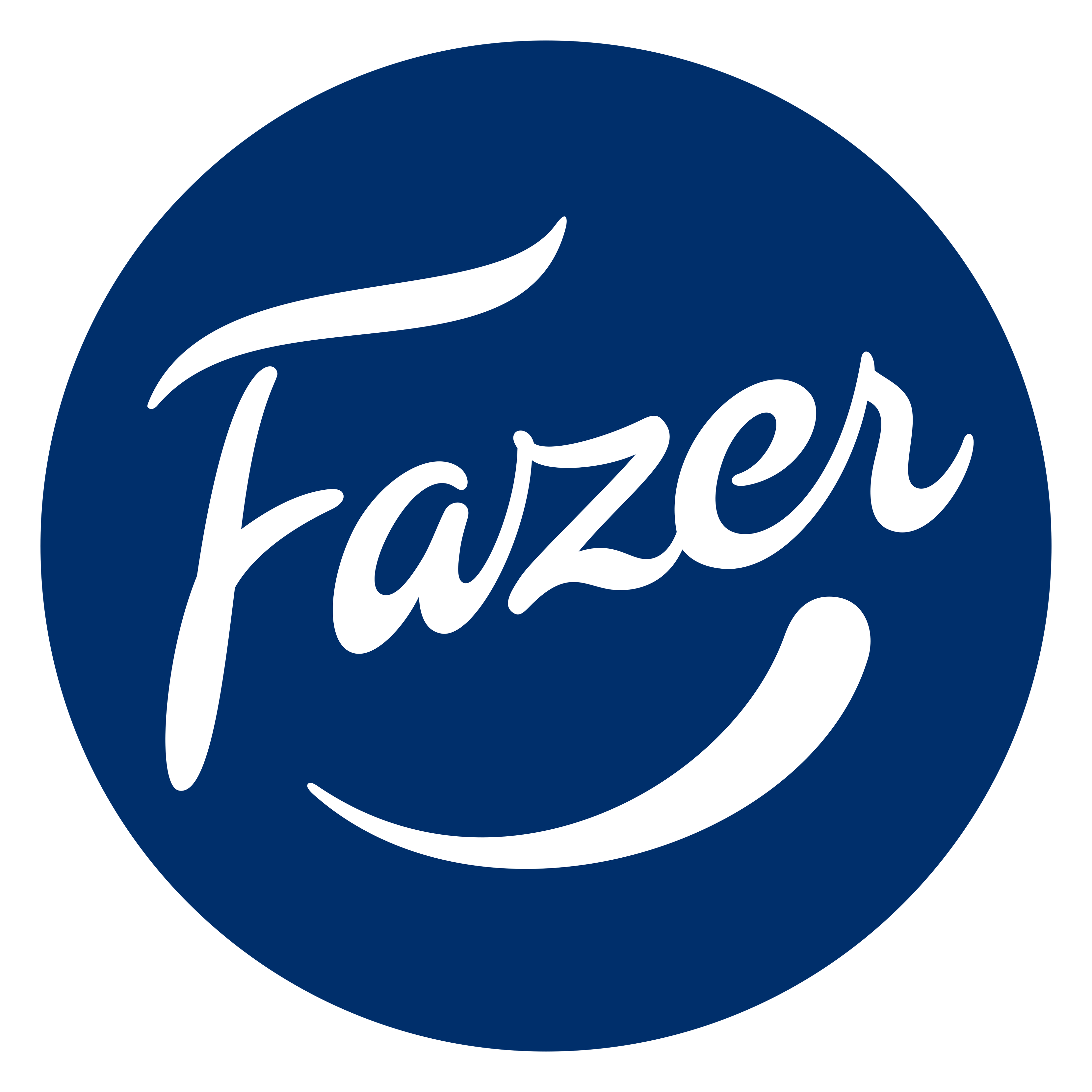 Fazer logo on a transparent background
