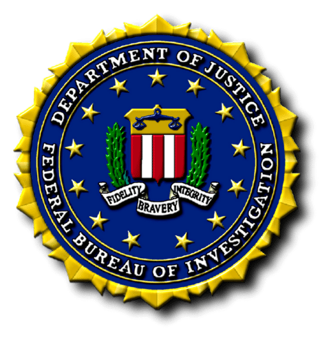 FBI のロゴ（背景透過）