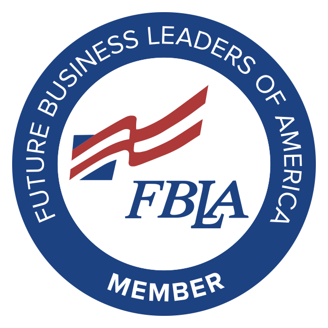 Fbla logo on a transparent background