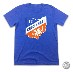 FC Cincinnati logo, icon version, on a transparent background