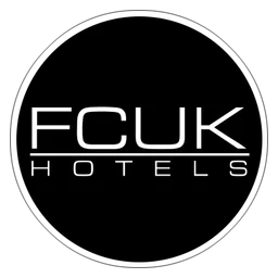 Fcuk logo, black icon version, on a transparent background