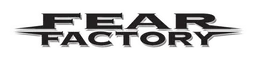 Fear Factor logo, monochrome wordmark version, on a transparent background