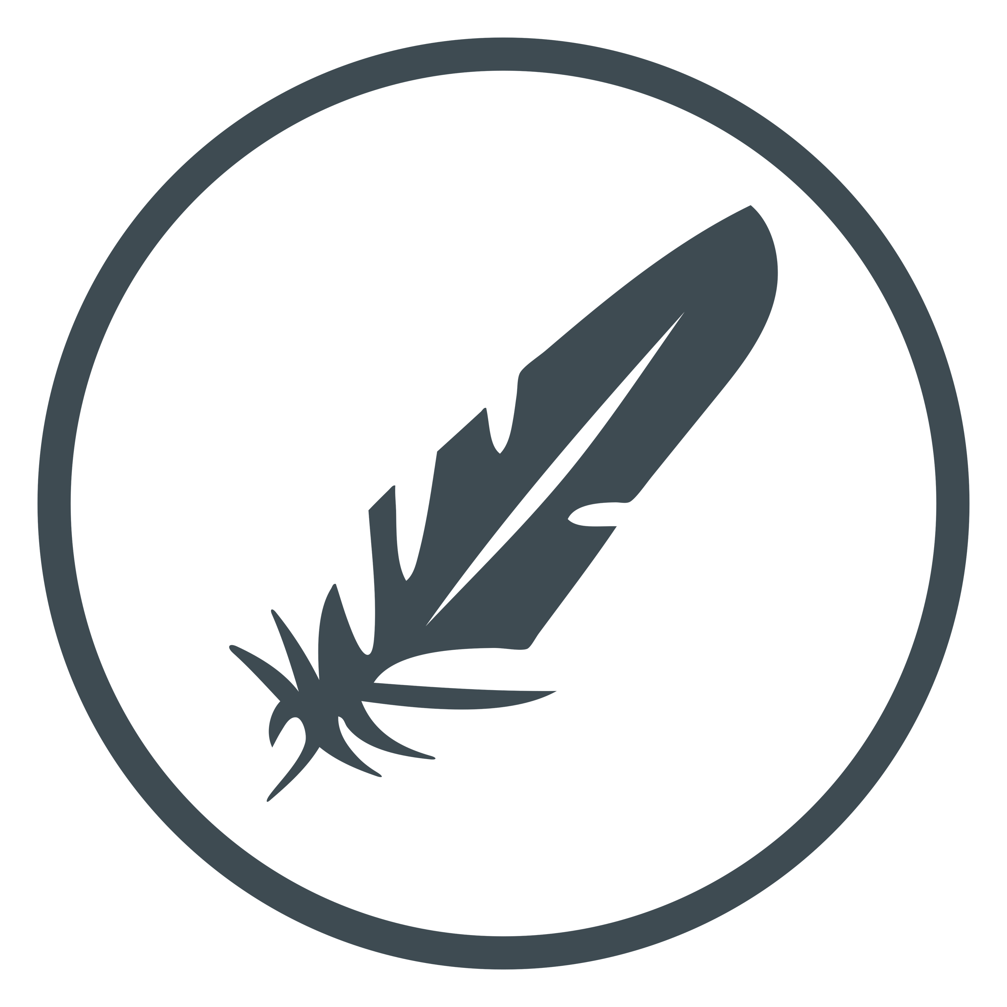 Feathercoin logo on a transparent background