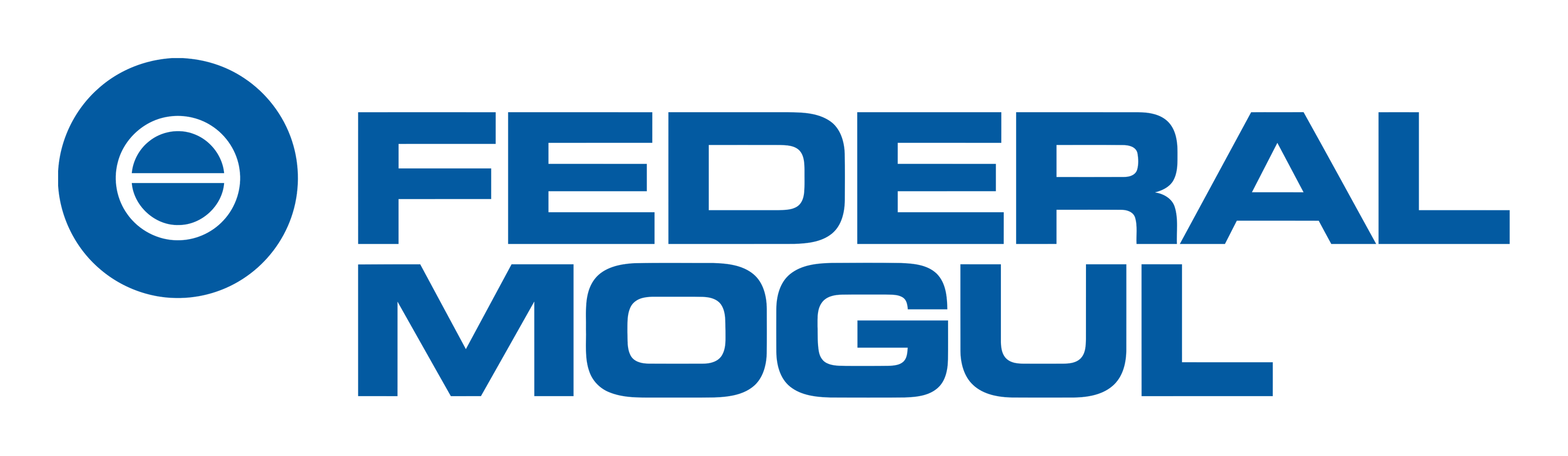 Federal Mogul Logo auf transparentem Hintergrund