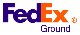 Fedex Ground logo, wordmark version, on a transparent background