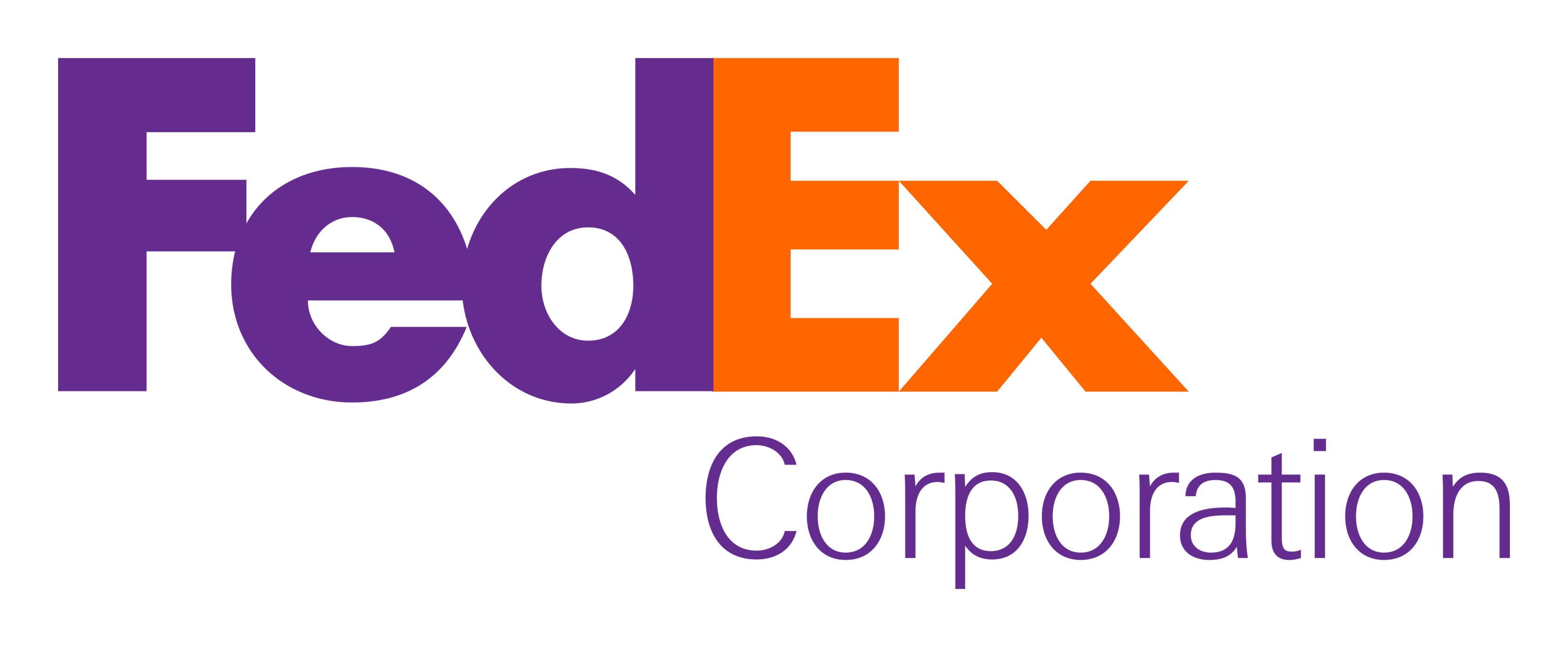 FedEx logo on a transparent background