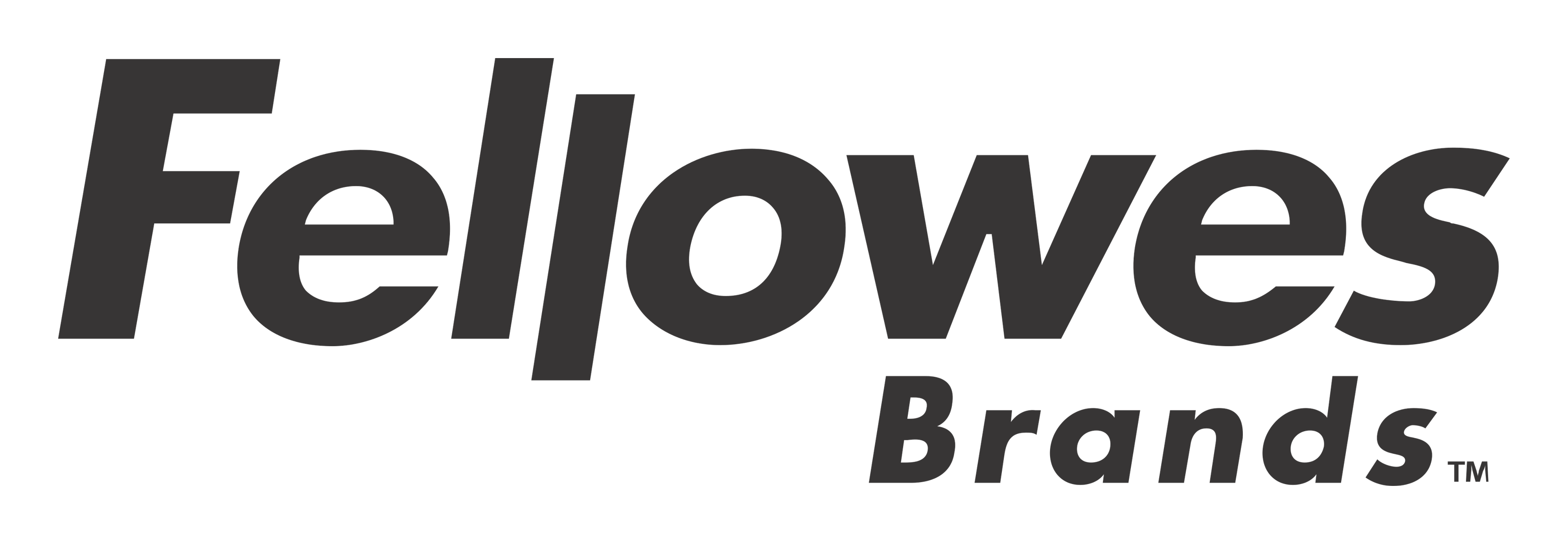 Fellowes logo on a transparent background