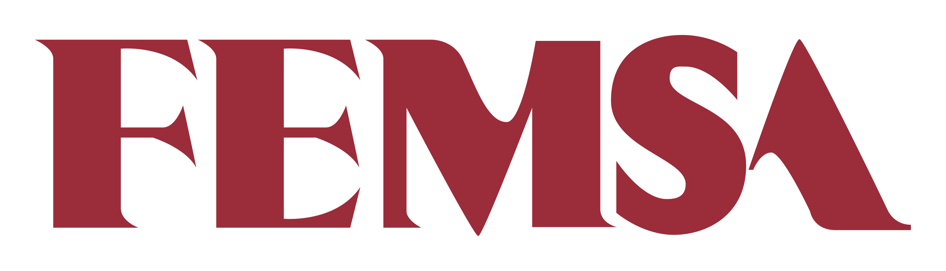 Femsa logo on a transparent background