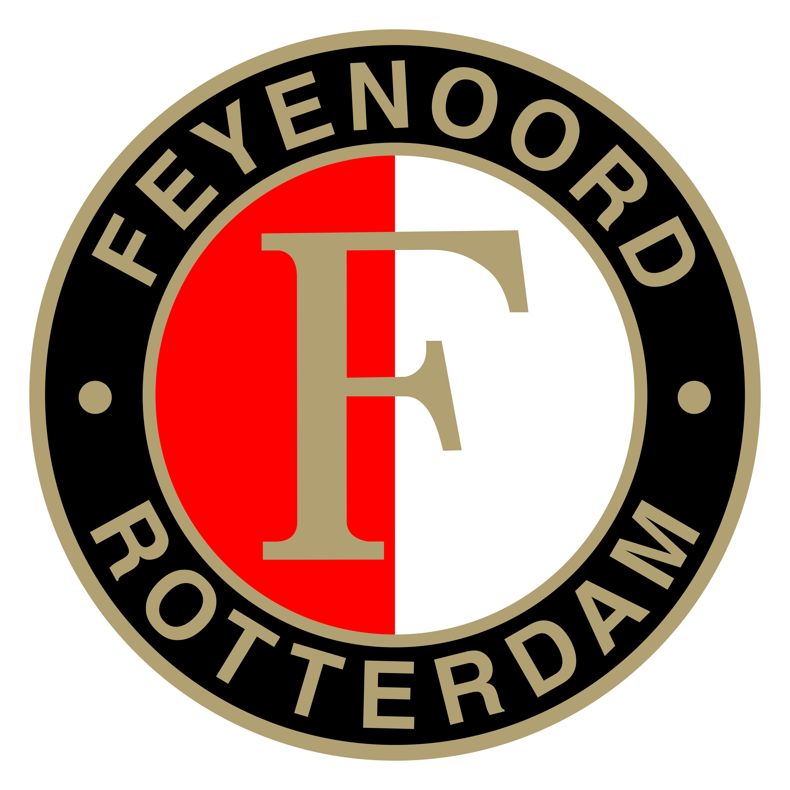 Feyenoord logo on a transparent background