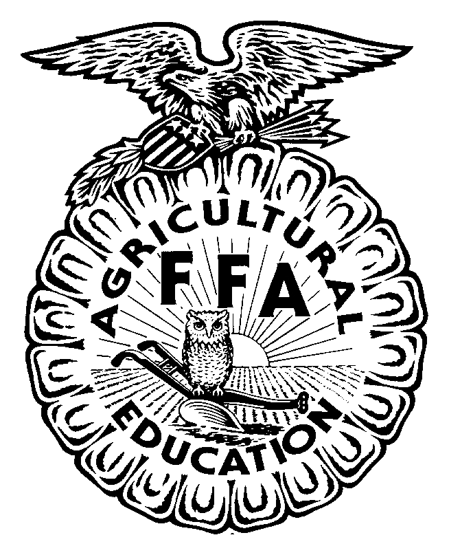 Ffa logo, black icon version, on a transparent background