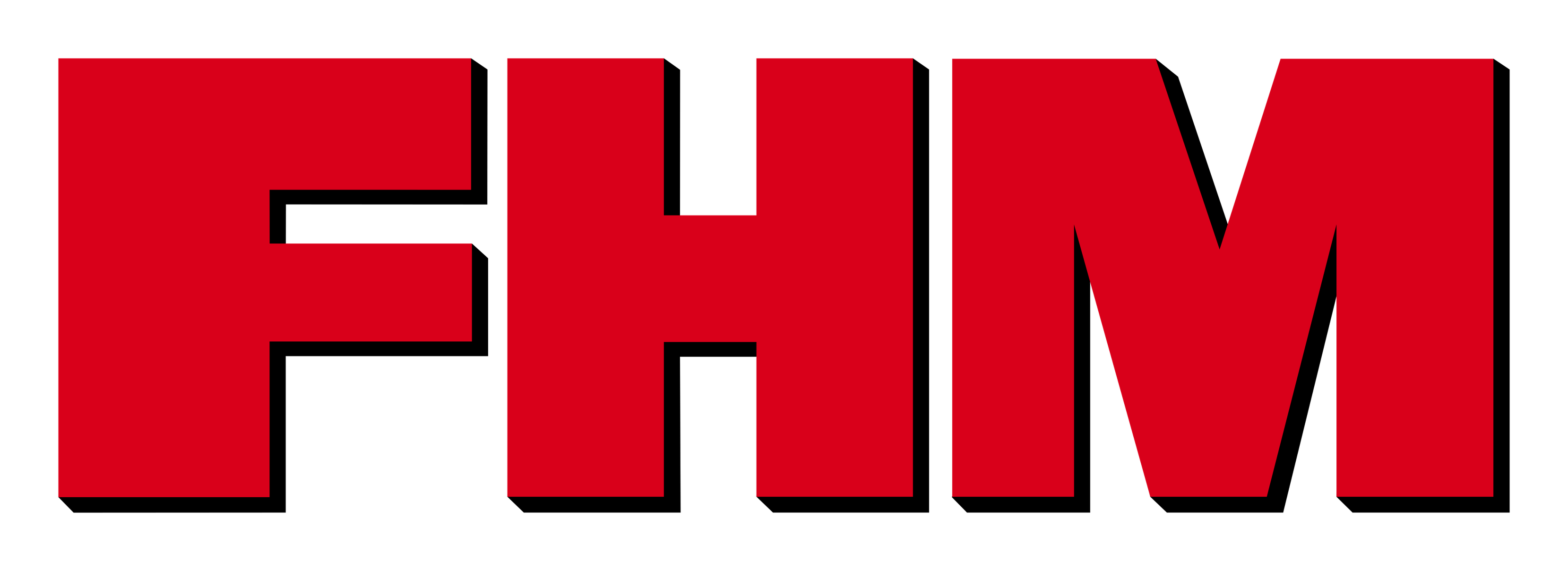 FHM logo on a transparent background
