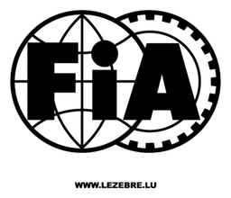 Fia logo, black icon version, on a transparent background