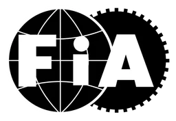 Fia logo, monochrome version, on a transparent background