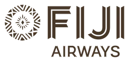 Fiji Airways logo, black version, on a transparent background