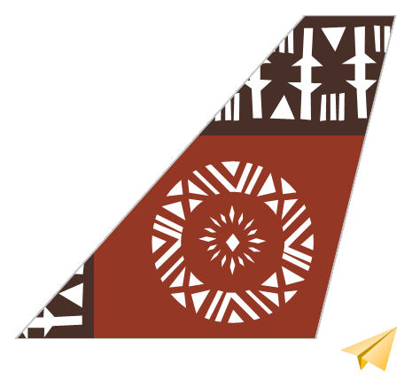 Fiji Airways logo on a transparent background