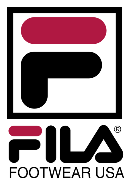 Fila logo, horizontal version, on a transparent background