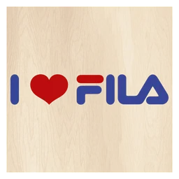 Fila logo, icon version, on a transparent background