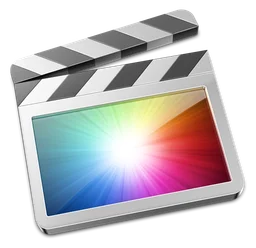 Final Cut Pro logo, icon version, on a transparent background