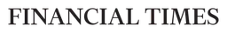 Financial Times logo, black wordmark version, on a transparent background