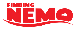 Finding Nemo logo, wordmark version, on a transparent background