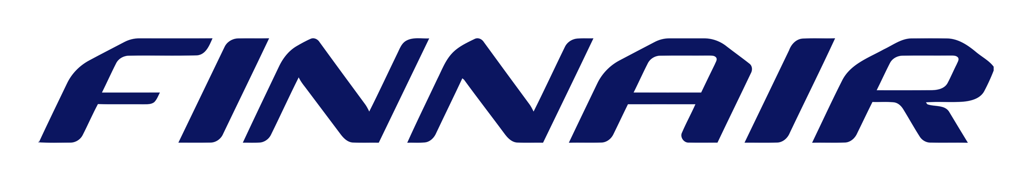 Finnair logo on a transparent background