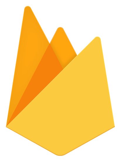 Firebase logo, horizontal version, on a transparent background