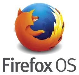 Firefox Os logo, icon version, on a transparent background