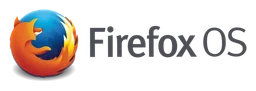 Firefox Os logo, wordmark version, on a transparent background