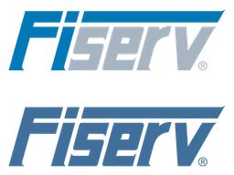 Fiserv logo, horizontal version, on a transparent background